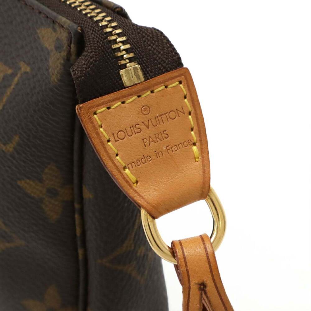 LOUIS VUITTON Brown Monogram Pochette Pouch - Picture 6 of 8